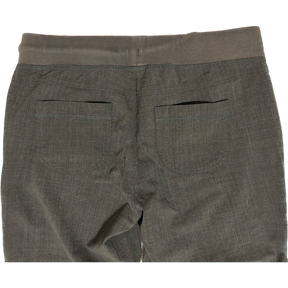 Athleta Wool City Joggers Charcoal Heather Gray Drawstring Pants Women's Size 4 - Picture 10 of 10